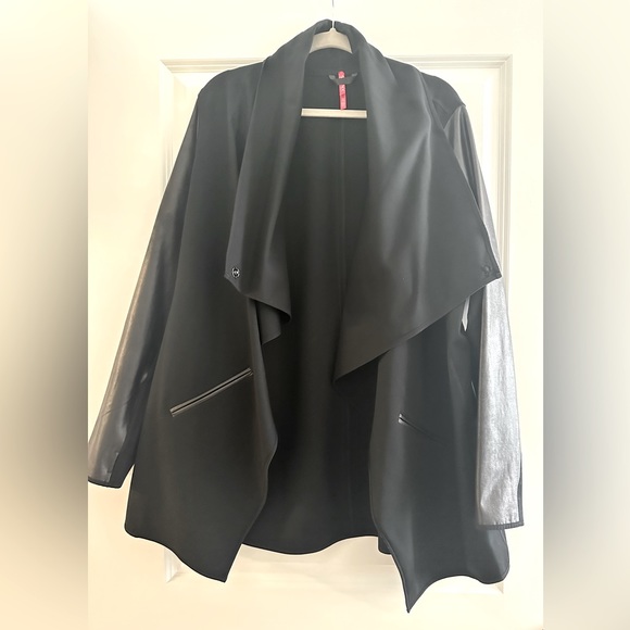 SPANX Jackets & Coats Nwt Spanx Drape Front Jacket X Poshmark